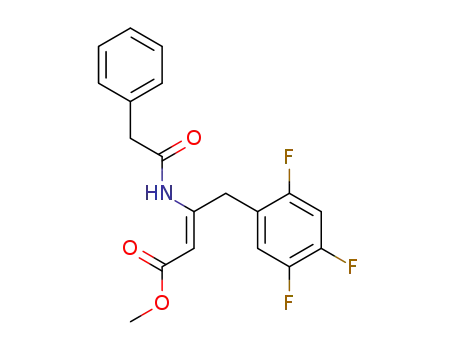 (Z)-methyl-3-(2-phenylacetamido)-4-(2,4,5-trifluorophenyl) but-2-enoate