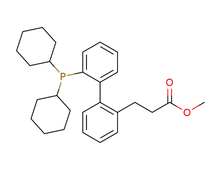 2-(dicyclohexylphosphino)-2’-(3-methoxy-3-oxopropyl)biphenyl