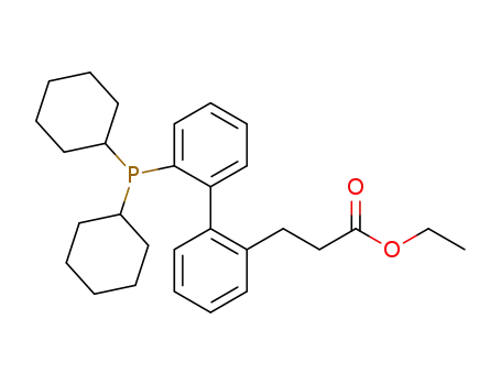 2-(dicyclohexylphosphino)-2’-(3-ethoxy-3-oxopropyl)biphenyl