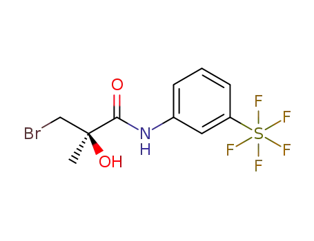 (R)-3-bromo-2-hydroxy-2-methyl-N-(3-(pentafluorosulfanyl)phenyl)propanamide