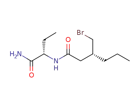 (3R)-3-(bromomethyl)-N-[(1S)-1-carbamoylpropyl]hexanamide