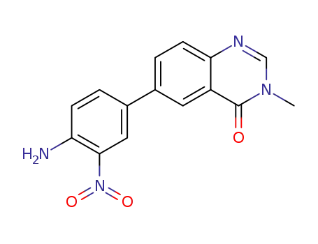 6-(4-amino-3-nitrophenyl)-3-methylquinazolin-4(3H)-one