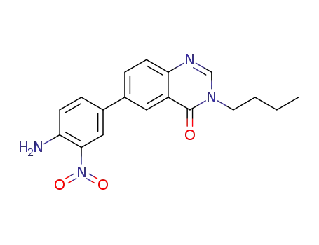 6-(4-amino-3-nitrophenyl)-3-butylquinazolin-4(3H)-one