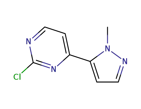 2-chloro-4-(1-methyl-1H-pyrazol-5-yl)pyrimidine