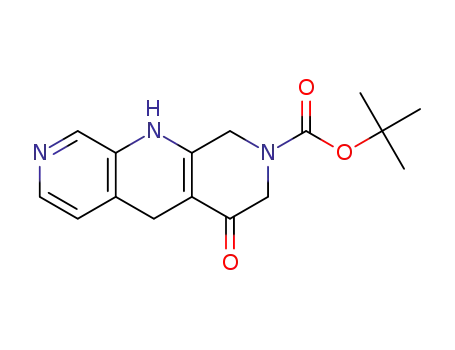 tert-butyl 4-oxo-1,3,5,10-tetrahydropyrido[3,4-b][1,7]naphthyridine-2-carboxylate
