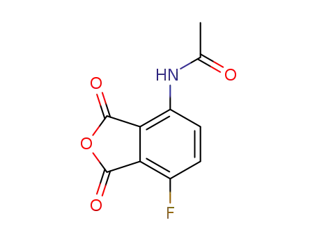 N-(7-fluoro-1,3-dioxo-1,3-dihydroisobenzofuran-4-yl)acetamide