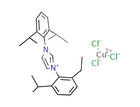 [1,3-bis(2,6-diisopropylphenyl)-1H-imidazol-3-ium][CuCl3]