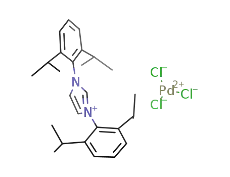 [1,3-bis(2,6-diisopropylphenyl)-1H-imidazol-3-ium][PdCl3]