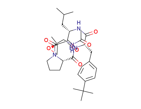 (S)-1-(2-acetamidoacetyl)-N-((S)-3-(4-tert-butylphenyl)-1-((S)-4-methyl-1-((R)-2-methyloxiran-2-yl)-1-oxopentan-2-ylamino)-1-oxopropan-2-yl)pyrrolidine-2-carboxamide