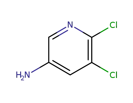 Molecular Structure of 98121-41-6 (5-Amino-2,3-dichloropyridine)