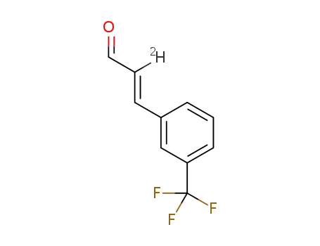 (E)-3-(3-(trifluoromethyl)phenyl)acrylaldehyde-2-d