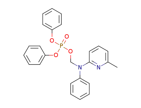 diphenyl (6-methylpyridin-2-yl)anilinomethylphosphate