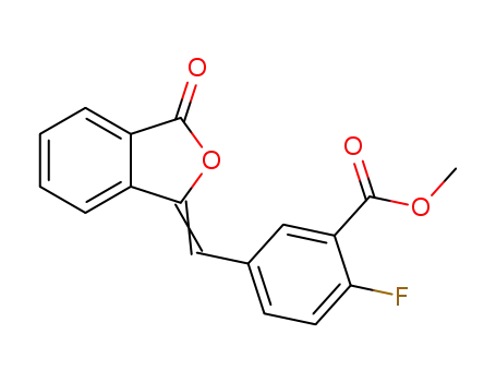 methyl 2-fluoro-5-(3-oxo-3H-isobenzofuran-1-ylmethylene)benzoate