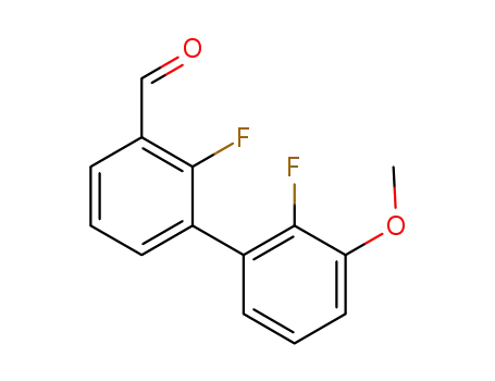 2,2’-difluoro-3’-methoxy-[1,1’-biphenyl]-3-carbaldehyde