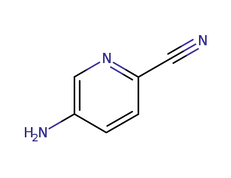 Molecular Structure of 55338-73-3 (3-Amino-6-cyanopyridine)