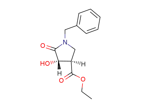 (+/-)-trans-ethyl 1-benzyl-4-hydroxy-5-oxopyrrolidine-3-carboxylate
