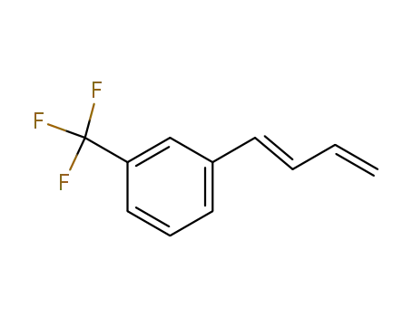 Molecular Structure of 98451-42-4 (Benzene, 1-(1E)-1,3-butadienyl-3-(trifluoromethyl)-)