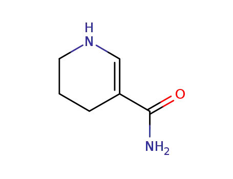 Molecular Structure of 7032-11-3 (1,4,5,6-TETRAHYDRO-3-PYRIDINECARBOXAMIDE)