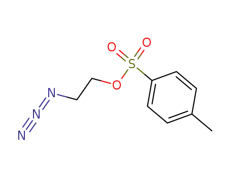 Molecular Structure of 113738-22-0 (Ethanol, 2-azido-, 4-methylbenzenesulfonate (ester))