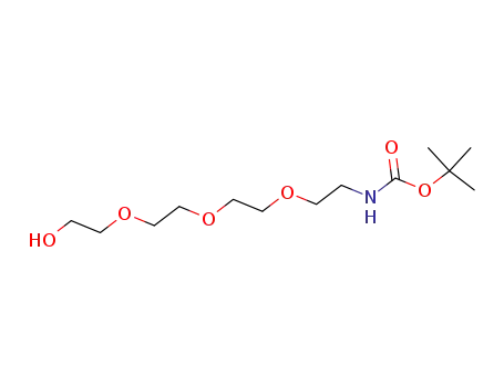 Molecular Structure of 106984-09-2 (N-BOC-AMINOEHTOXY-ETHOXY-ETHOXY-ETHANOL)