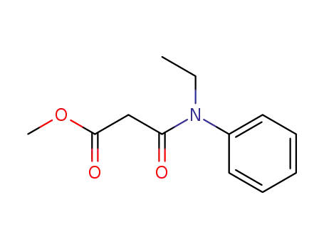 Propanoic acid, 3-(ethylphenylamino)-3-oxo-, methyl ester