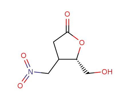 (S)-5-Hydroxymethyl-4-nitromethyl-dihydro-furan-2-one