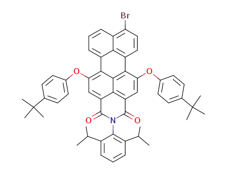 8-bromo-5,12-bis(4-(tert-butyl)phenoxy)-2-(2,6-diisopropylphenyl)-1H-benzo[5,10]anthra[2,1,9-def]isoquinoline-1,3(2H)-dione