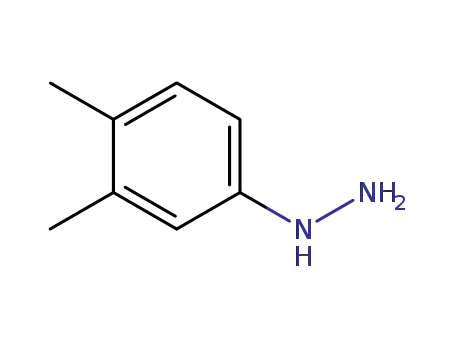 Molecular Structure of 13636-53-8 (3,4-Dimethylphenylhydrazine hydrochloride)