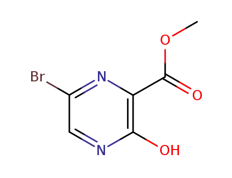 3-hydroxy-6-bromopyrazine-2-carboxylic acid methyl ester