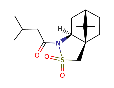 (2S)-N-<3'-methylbutanoyl>bornane-10,2-sultam