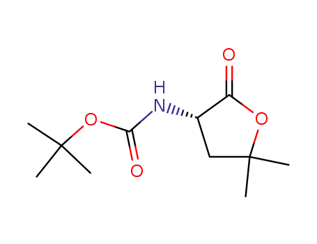 (2S)-2-(ter-butoxycarbonylamino)-4,4-dimethyl-4-butanolide