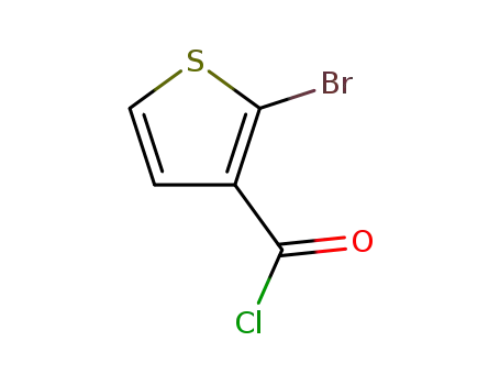2-bromo-3-thiophene carboxylic acid chloride