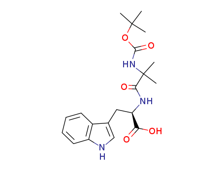 D-Tryptophan, N-[N-[(1,1-dimethylethoxy)carbonyl]-2-methylalanyl]-