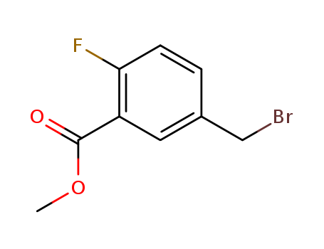 Methyl 5-(bromomethyl)-2-fluorobenzoate cas no. 709-45-5 98%