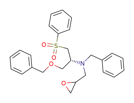 ((R)-2-Benzenesulfonyl-1-benzyloxymethyl-ethyl)-benzyl-oxiranylmethyl-amine
