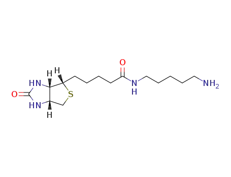 N-(5-aminopentyl)-5-((3aS,4S,6aR)-2-oxohexahydro-1H-thieno[3,4-d]imidazole-4-yl)pentanamide