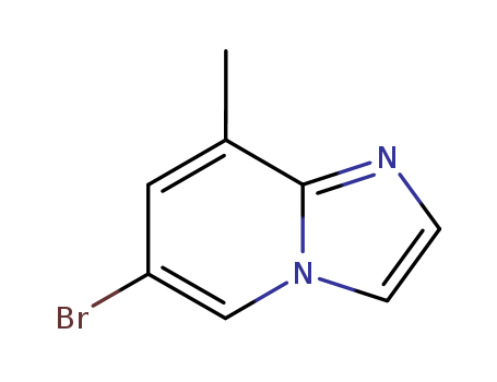 Imidazo[1,2-a]pyridine, 6-bromo-8-methyl-