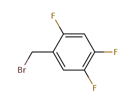 Molecular Structure of 157911-56-3 (2,4,5-Trifluorobenzyl bromide)