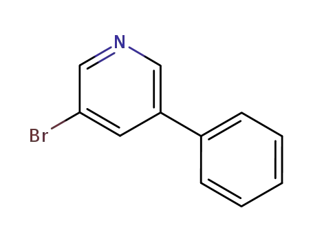 Molecular Structure of 142137-17-5 (3-Bromo-5-phenylpyridine)