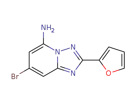 7-bromo-2-furan-2-yl-[1,2,4]triazolo[1,5-a]pyridin-5-ylamine