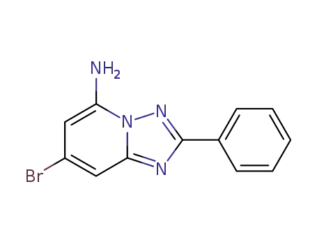 7-bromo-2-phenyl-[1,2,4]triazolo[1,5-a]pyridin-5-ylamine