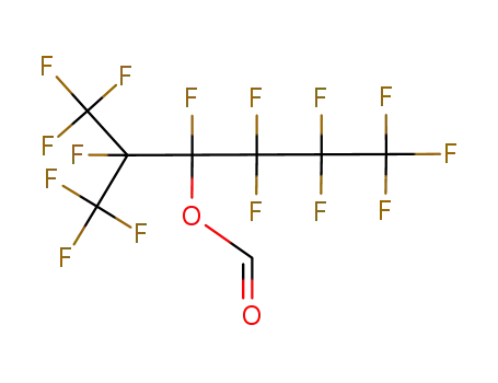 formic acid 1,2,2,3,3,4,4,4-octafluoro-1-(1,2,2,2-tetrafluoro-1-trifluoromethyl-ethyl)-butyl ester