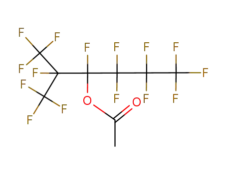 acetic acid 1,2,2,3,3,4,4,4-octafluoro-1-(1,2,2,2-tetrafluoro-1-trifluoromethyl-ethyl)-butyl ester