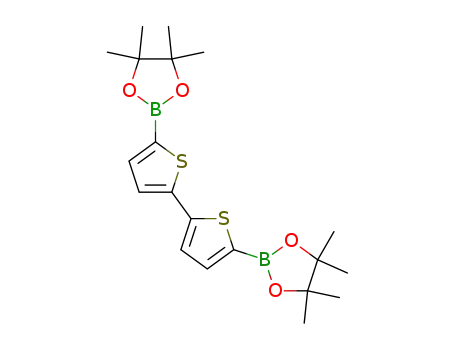 Molecular Structure of 239075-02-6 (2,2'-Bithiophene-5,5'-diboronic acid bis(pinacol) ester)