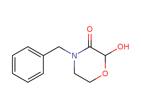 4-BENZYL-2-HYDROXY-MORPHOLIN-3-ONE