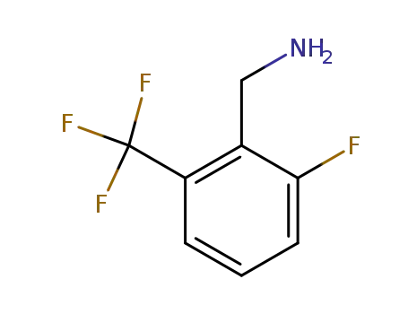 Molecular Structure of 239087-06-0 (2-FLUORO-6-(TRIFLUOROMETHYL)BENZYLAMINE)