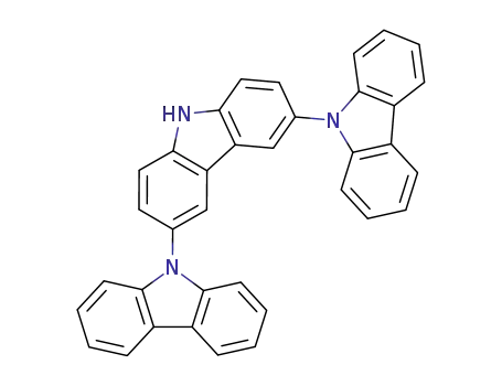 Molecular Structure of 606129-90-2 (6-(9H-carbazol-9-yl)-9H-3,9'-bicarbazole)