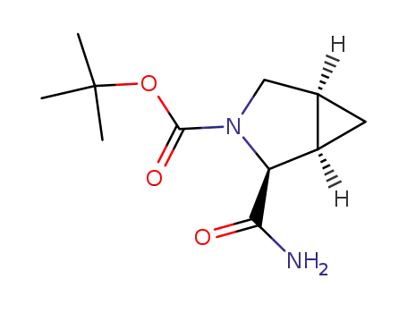 [1S-(<α, 3<β, 5<α)-3-aminocarbonyl]-2-azabicyclo [3.1.0] hexane-2-carboxylic acid 1,1-dimethylethyl ester