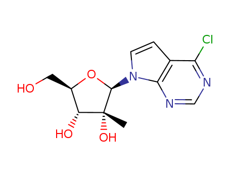 4-?chloro-?7-?(2-?C-?methyl-?β-?D-?ribofuranosyl)?-7H-?Pyrrolo[2,?3-?d]?pyrimidine