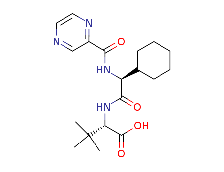 (S)-2-((S)-2-cyclohexyl-2-(pyrazine-2-carboxamido)acetamido)-3,3-dimethylbutanoic acid